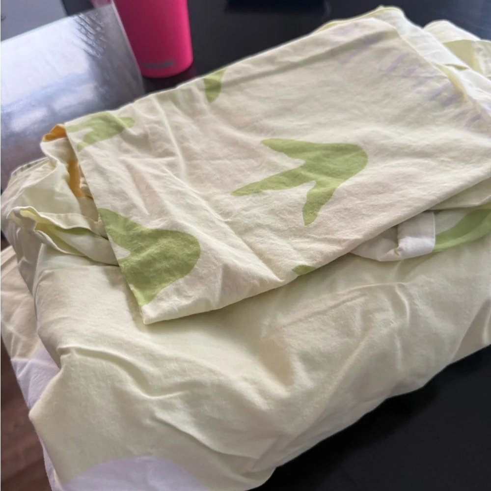 IKEA JÄTTELIK Twin Duvet Cover - Green Dinosaur